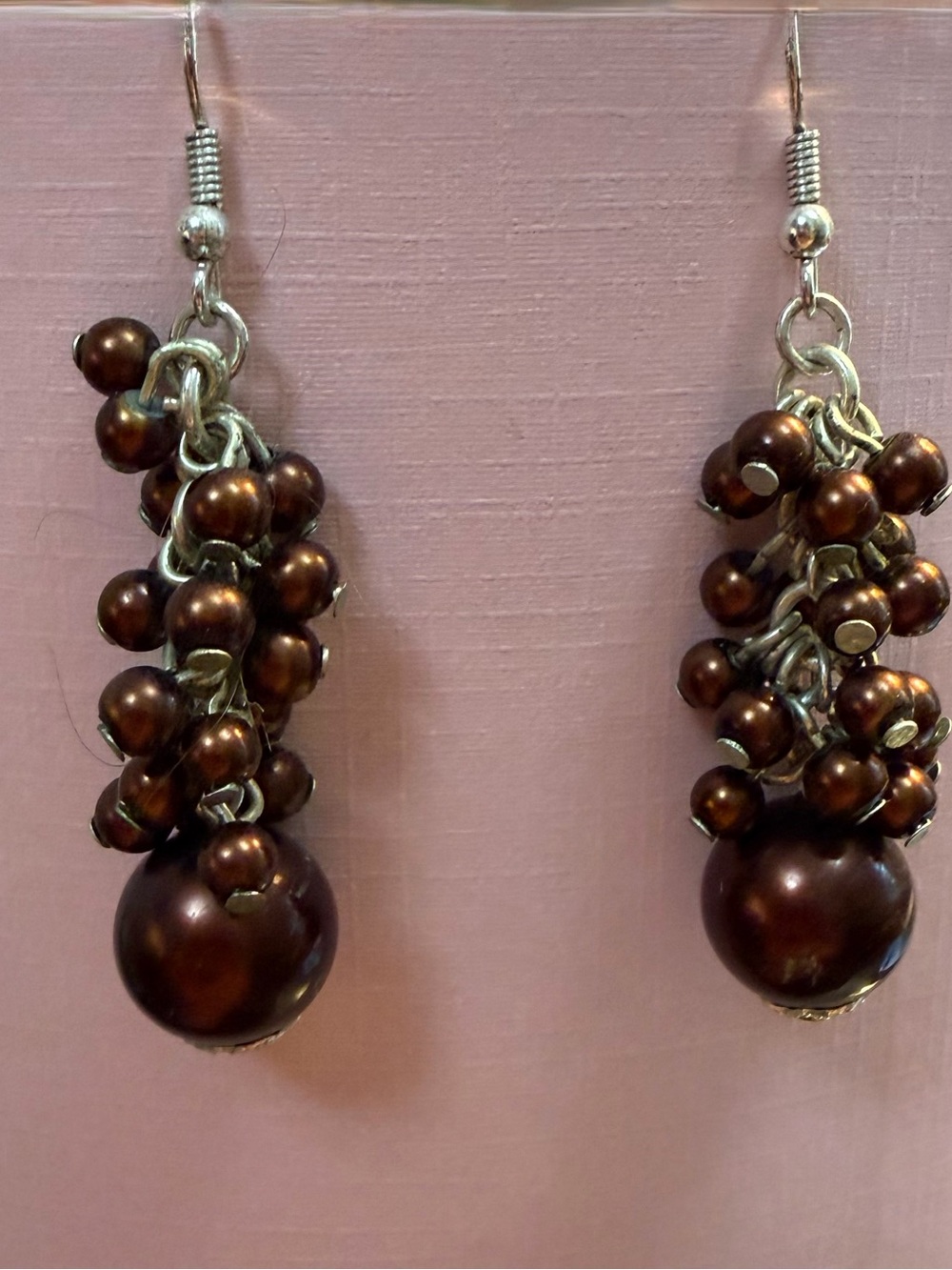 FREE Cluster Bead Dangle Earrings